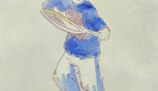 1人テニス音楽劇〜新宿で育ったと或る24歳の自己表現〜「He wanna be a good tennis player.」