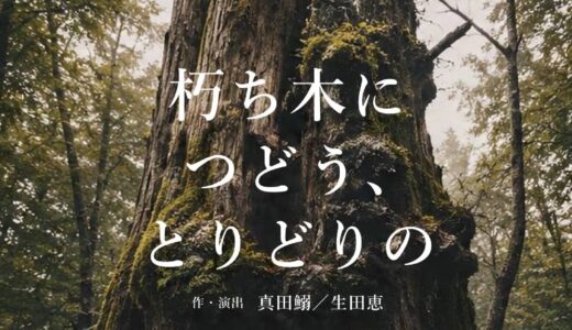 劇団檸檬スパイ×三角フラスコ合同公演「『朽ち木につどう、とりどりの』」